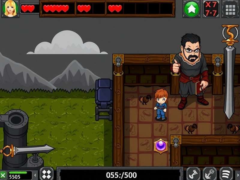 Sacred Pixel Dungeon Gameplay Screenshot